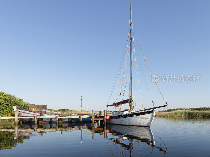 Denmark, Ringkébingfjord Varde洁近Nymindegab。